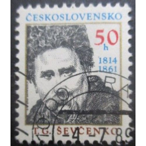 Tchecoslovaquie N°2793 Poète Sevcenko Oblitéré