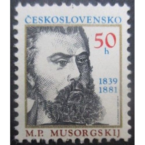 Tchecoslovaquie N°2794 Moussorgski Neuf **