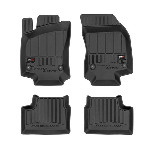 Tapis De Sol Pour Opel Astra H 2004-2014 Tpe Noir