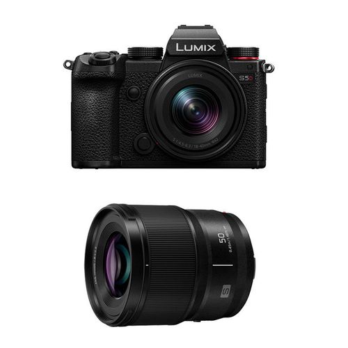 PANASONIC Lumix S5D + 18-40mm f/4.5-6.3 + 50mm f/1.8 Garanti 3 ans