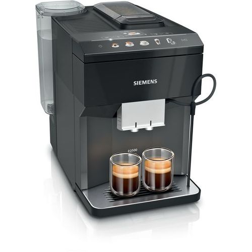 Siemens TP511E19 Machine à café tout-automatique EQ500 classic Noir lustré, Noir, Réservoir d'eau TP511E19