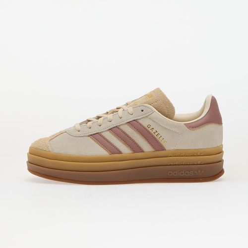Chaussures Baskets Adidas Gazelle Bold W Crew White/ Warm Clay/ Sand Strata Eur