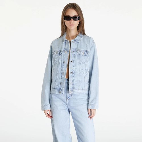 Veste Tommy Jeans Mom Classic Flag Jacket Denim Light M