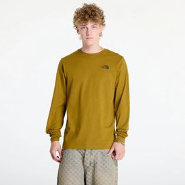 T-Shirt The North Face M L/S Box Nse Tee Moss Green Xl