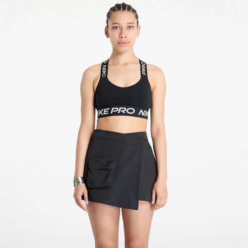 Nike Pro Women's Light-Support Padded Sports Bra Black/ Black/ White Xs