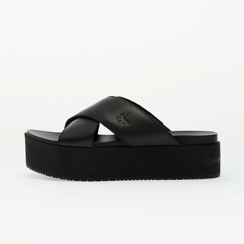 Baskets Calvin Klein Jeans Flatform Cross Mg Uc Black Eur