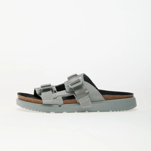 Baskets Birkenstock Shinjuku 2 Strap Natural Leather/textile Pure Sage Eur