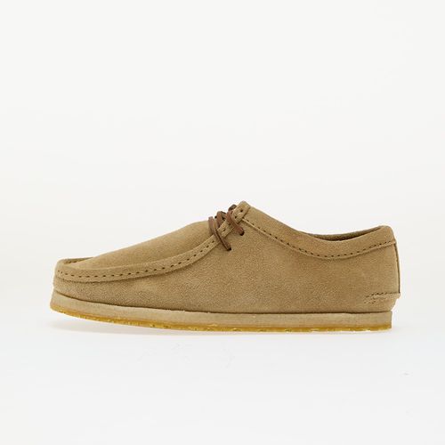 Chaussures Baskets Clarks Originals Godney Lace Dark Sand Suede Eur