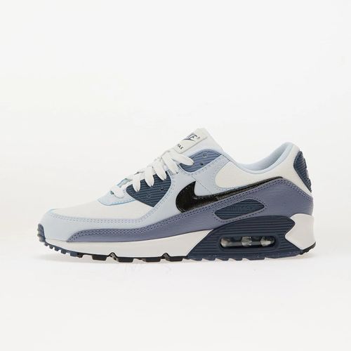 Chaussures Baskets Nike W Air Max 90 Summit White/ Blacksashen Slatesblue Tint Eur