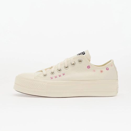 Baskets Converse Chuck Taylor All Star Lift Floral Embroidery Low Top Egret/ Sugar Berry/ Cactus Bud Eur 35