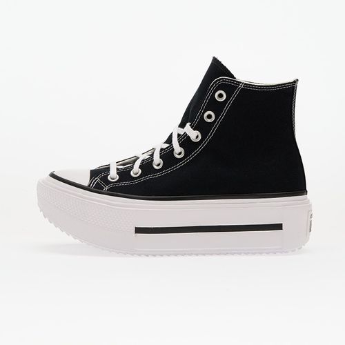 Chaussures Baskets Converse Chuck Taylor All Star Lift Double Stack Black/ White/ Black Eur