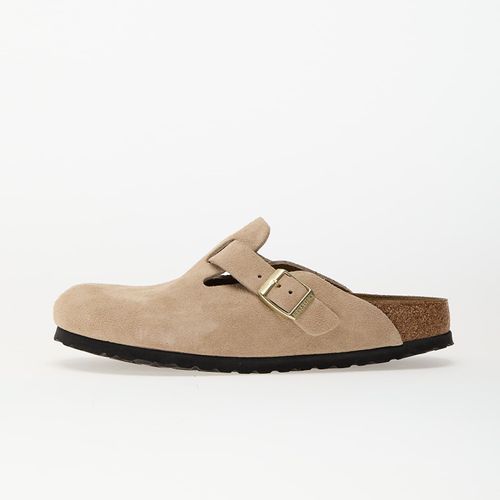 Baskets Birkenstock Boston Bs Suede Leather Sandcastle Eur