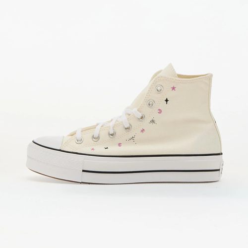 Chaussures Baskets Chuck Taylor All Star Lift Platform Celestial Egret/ Black/ Cactus Bud Eur