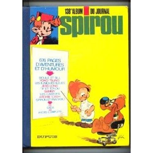 Spirou Reliure D'album N° 138
