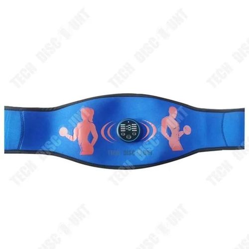 Ceinture Abdominale - Td® - D-005 - 2 Vitesses - Pliable - Led Affichage