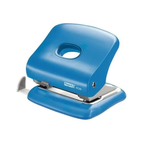 Rapid Fashion Fc30 Perforateur 30 Feuilles Métal, Plastique Abs Bleu Clair