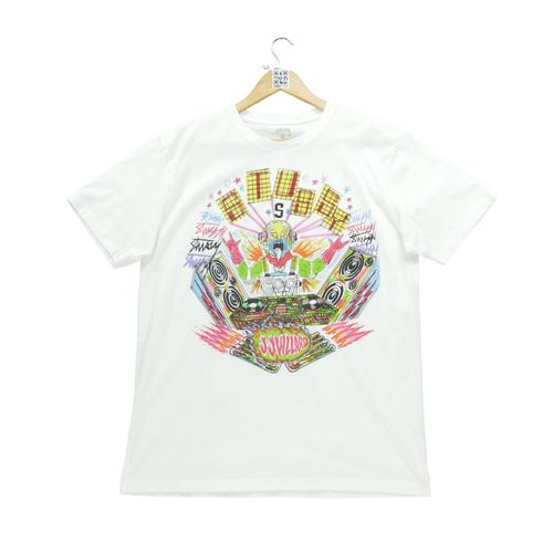 Reconditionné - T-Shirt Manches Courtes Homme Blanc - Taille Xl - Homme - Blanc