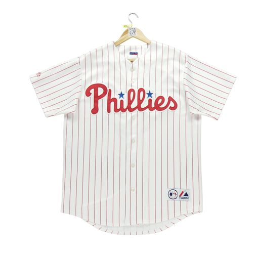 Reconditionné - Maillot Homme Mlb Philadelphie Phillies - Taille L - Homme - Blanc