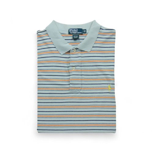 Reconditionné - Polo Manches Courtes Homme Bleu Clair - Taille Xl - Homme - Bleu Clair