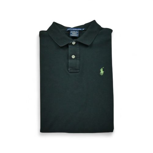 Reconditionné - Polo Manches Courtes Femme Noir - Taille M - Femme - Noir