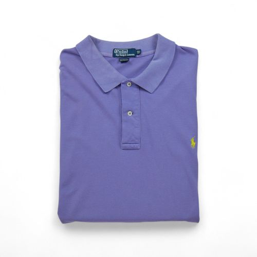 Reconditionné - Polo Manches Courtes Homme Violet - Taille 3xl - Homme - Violet