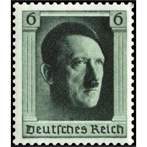 Allemagne, 3ème Reich 1937, Très Beau Timbre Neuf** Luxe Issu Du Bloc Feuillet Bf 8, 48ème Anniversaire Du Chancelier Hitler, Filigrane Croix Gammées.