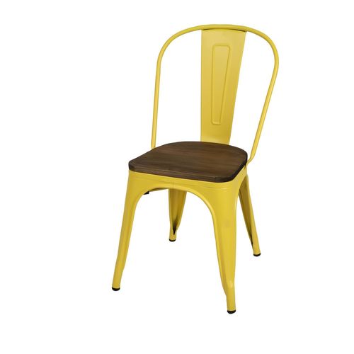 Chaise Vintage Liv H84 Cm - Jaune