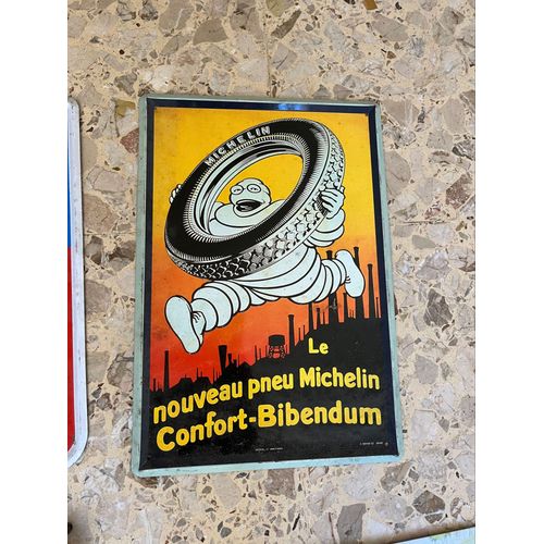 Plaque Bibendum Michelin 