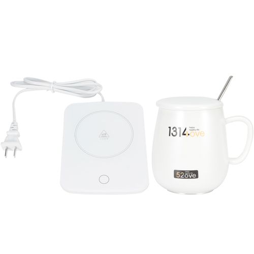 HJLIAN Chauffe-tasse a cafe avec interrupteur tactile, plaque chauffante pour le bureau et la maison, CN 220 V