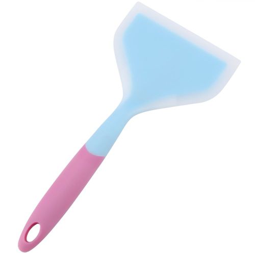 Hjlian Spatule De Cuisine En Silicone Antiadhesive Resistante A La Chaleur (Bleue)