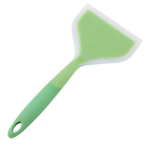Hjlian Spatule De Cuisine En Silicone Antiadhesive Resistante A La Chaleur (Verte)