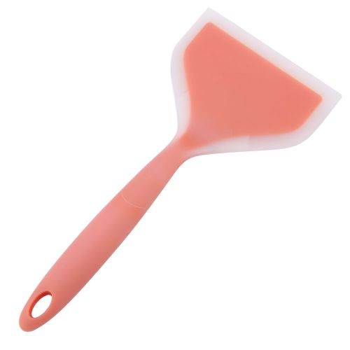 Hjlian Spatule De Cuisine En Silicone Antiadhesive Resistante A La Chaleur (Orange)