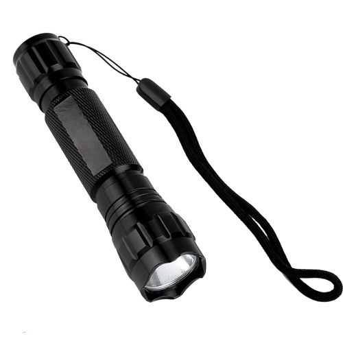Hjlian Lampe Torche T6 Led Haute Luminosite Pour Eclairage D'urgence, Chasse, Camping, Exterieur, Violet