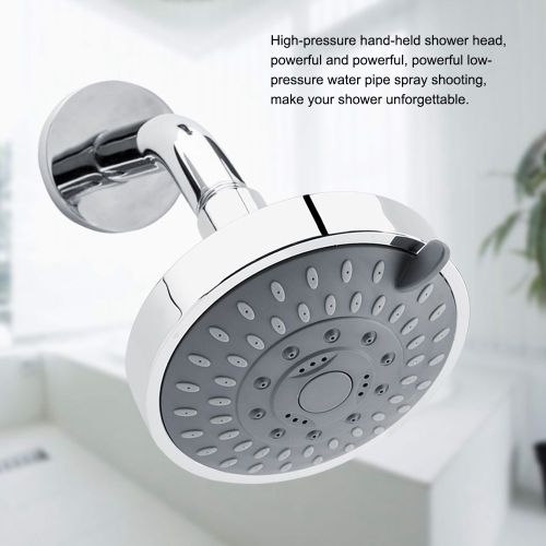 HJLIAN Pommeau de douche a main chrome a cinq reglages de fonction