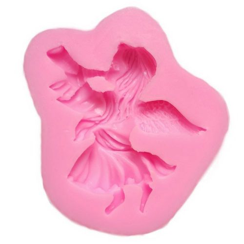 Hjlian Moule A Gateau En Silicone Motif Petit Ange, Pour Desserts, Patisserie Au Chocolat, Outil De Fabrication De Moules Diy