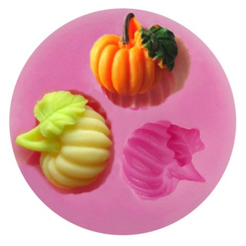 Hjlian Moule A Gateau En Silicone 3d Motif Citrouille, Pour Desserts, Chocolat, Patisserie, Diy