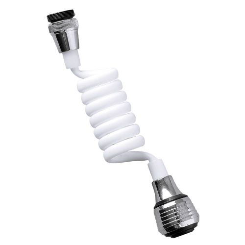 HJLIAN 1 rallonge de robinet retractable et rotatif pour robinet domestique, buse d'evier pour laver les aliments