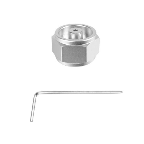 HJLIAN Adaptateur de cylindre robuste et durable pour cuisiniere a gaz, barbecue, connecteur de type americain