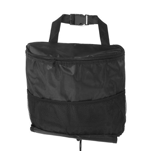 Hjlian Organiseur De Siege Avant De Voiture, Sac De Rangement Polyvalent Avec Cintre Multi-Poches De Grande Capacite
