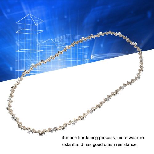 HJLIAN Chaine de tronconneuse 18'', pas de 325, maillons de chaine 72DL, pour pieces de coupe du bois
