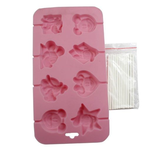 Hjlian Moule A Gateau En Silicone En Forme De Mickey Mouse, Outil De Decoration Pour Patisserie, Fondant, Cupcakes