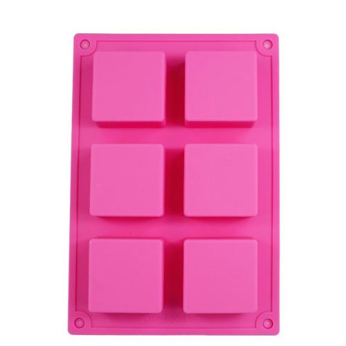 Hjlian Moule A Gateau Carre En Silicone Pour Decoration De Gateaux, Fondants, Cupcakes, Desserts