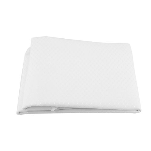 HJLIAN Rideau de douche epais et impermeable avec crochets de suspension (blanc 200 x 200 cm)