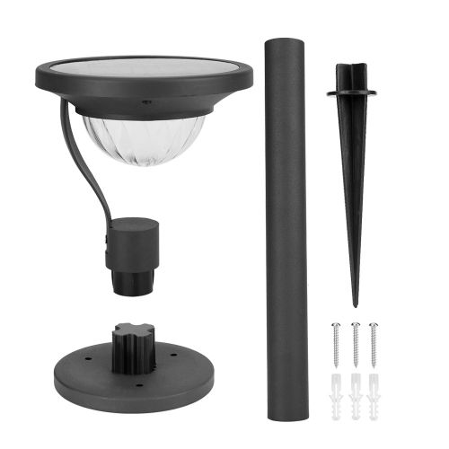 Hjlian Lampe De Pelouse Led Solaire Etanche Pour Allee, Paysage, Jardin, Cour