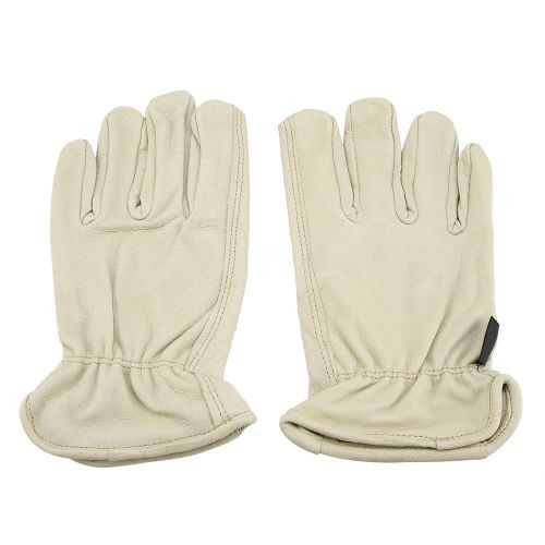 HJLIAN Gants de jardinage epais et souples en cuir de porc antiderapant et resistant a l'huile