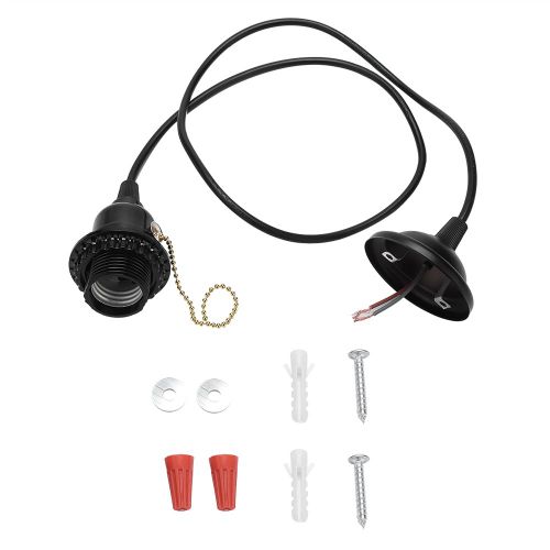 HJLIAN Suspension pour plafonnier, douille E26/E27 (interrupteur a tirette Volution)