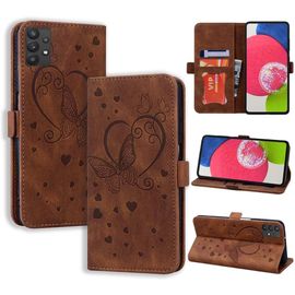 Coque Samsung A52s 5g Coque Samsung A52 5g&4g, Antichoc Étui Housse Protection En Cuir Magnétique Flip Case Portefeuille Etui En Protecion Pour Samsung Galaxy A52 4g / A52 5g / A52s 5g, Brun