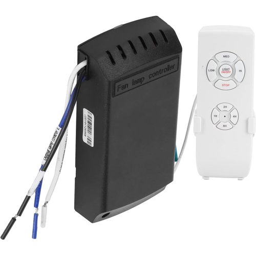 Kit De Télécommande Pour Ventilateur De Plafond Récepteur Et Télécommande Télécommande 3-En-1 Avec Minuterie De Lumière Minuterie Du Ventilateur Et Télécommande De Vitesse Pour La Maison Et Le Bure