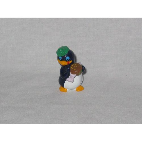 Kinder Surprise - Pingu De La Série Petit Pingos - Petit Pingouin - Figurine Pingo Sandwich