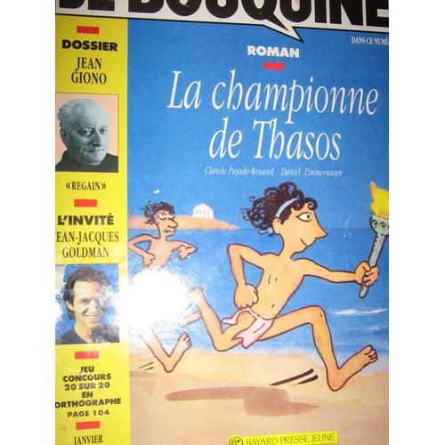 Je Bouquine   N° 83 : La Championne De Thasos  C.Pujade-Renaud